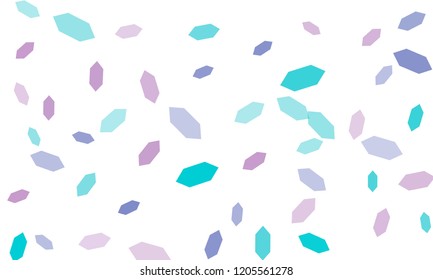 Hexagons pattern illustration. Background for business design. Geometric pattern in origami style. Honeycomb texture for background, poster, postcard, billboard, card, banner, cover and textile.