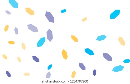 Hexagons pattern illustration. Background for business design. Geometric pattern in origami style. Honeycomb texture for background, poster, postcard, billboard, card, banner, cover and textile.