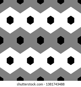 Hexagons. Polygons background. Figures motif. Geometrical shapes backdrop. Digital paper, web designing, textile print. Hexahedrons wallpaper. Seamles pattern.