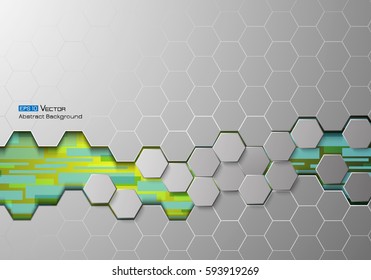 Hexagons and rectangles 1