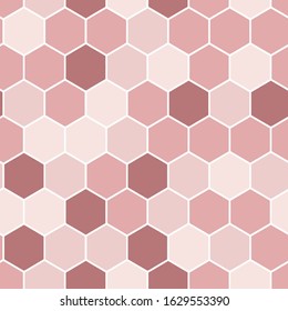 Hexagons seamless pattern. Vector tie dye shibori print with stripes Ink textured japanese background. Ethnic fabric vector. Bohemian fashion. Endless watercolor texture. African rug, tile, wallpaper