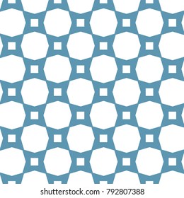 Hexagons, squares and stars pattern.