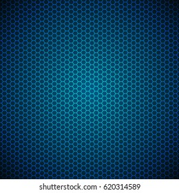 Hexagons technological background abstract science design vector illustration