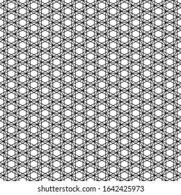 Hexagons, triangles ornament. Hexagonal, triangular shapes wallpaper. Polygons background. Figures motif. Geometrical backdrop. Digital paper, web designing, textile print. Seamles pattern.