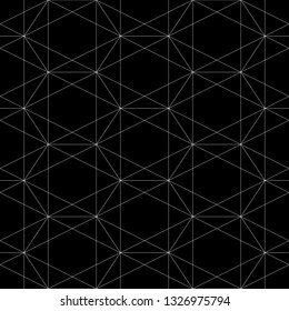 Hexagons, triangles ornament. Polygons background. Hexagonal, triangular shapes wallpaper. Figures motif. Geometrical backdrop. Digital paper, web designing, textile print. Seamles pattern