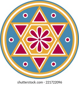 Hexagram, Seal of Solomon, Magical Symbol 