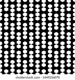 Hexahedrons wallpaper. Seamless pattern. Polygons background. Figures motif. Geometrical shapes backdrop.Hexagons ornament. Digital paper, web designing, textile print