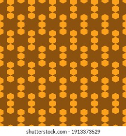 Hexahedronen Wallpaper.Nahtloses Muster. Polygone Hintergrund. Hexagonschmuck. Figures motif. Hintergrund geometrischer Formen. Digitales Papier, Webdesign, Stoffdruck