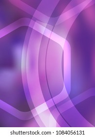 Hexahon background advertising brochure design elements. Glowing light stripe oblique graphic form for elegant flyer. Vector illustration EPS 10 for booklet layout, spring theme leaflet, newsletters