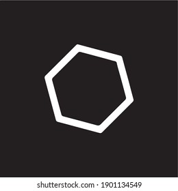 hexogen sky clouds pattern moon texture icon vector