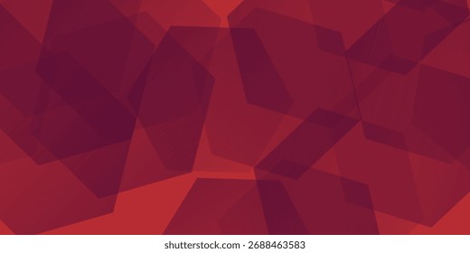Hexsagon Fondo de pantalla con estilo negro y rojo Bueno Simple