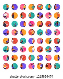 
Hey all travel lovers, here is what you want. This is camping flat rounded icons pack is showcasing visuals of your urge. Go out and use these real time visuals to make your destination more comfy. 