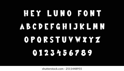 Hey Luno Fun Cartoon Font