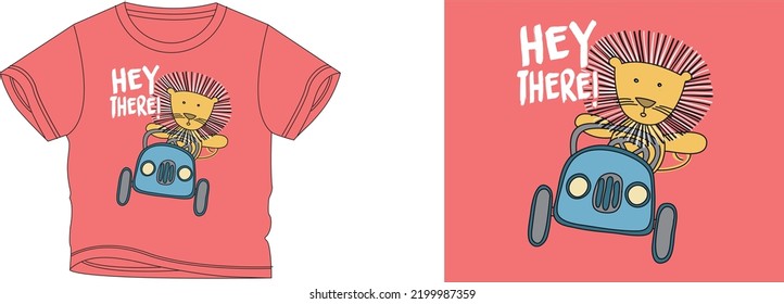 hey There! lion t-shirt design background color is a red and t-shirt color is a red beautiful color and beautiful design