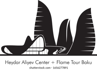 
Heydar Aliyev Center + Flame Tour Baku