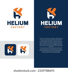 Construcción de HF - Diseño de logotipos de arquitectos para arquitectura o constructores - Logotipo de letra HF, H,F