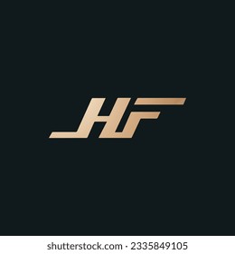 HF Creative and Modern Logo Design
