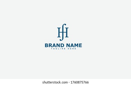 HF letter Logo Design Template Vector