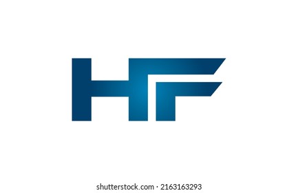 Hf Linked Letters Logo Icon Stock Vector (Royalty Free) 2163163293 ...