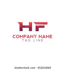 hf polygonal logo