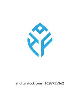 HFA letter logo design. HFA logo design. H F A icon