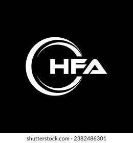 HFA Letter Logo Design, Inspiration for a Unique Identity. Modern Elegance and Creative Design. Watermark Your Success with the Striking this Logo.