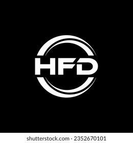 HFD Logo Design, Inspiration for a Unique Identity. Modern Elegance and Creative Design. Watermark Your Success with the Striking this Logo.
