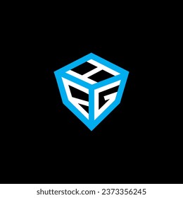 HFG letter logo vector design, HFG simple and modern logo. HFG luxurious alphabet design  