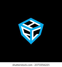 HFL letter logo vector design, HFL simple and modern logo. HFL luxurious alphabet design  
