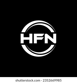 HFN Logo Design, Inspiration for a Unique Identity. Modern Elegance and Creative Design. Watermark Your Success with the Striking this Logo.