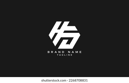 HFP, HFN, HTP, Abstract initial monogram letter alphabet logo design