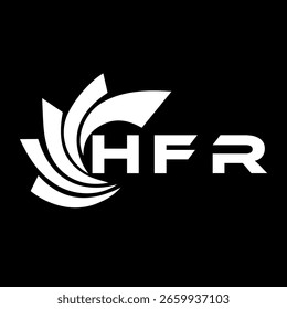 HFR letter design. HFR letter technology logo design. HFR Monogram logo design for an entrepreneur and business.