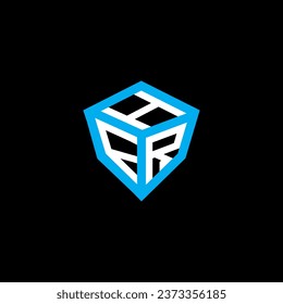 HFR letter logo vector design, HFR simple and modern logo. HFR luxurious alphabet design  