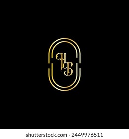 HG creative modern letters logo design template