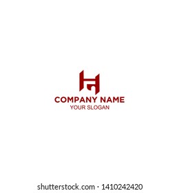 HG Letter Logo Design Vector
