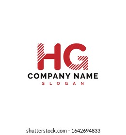 HG Letter Logo Design. HG letter logo Vector Illustration - Vector