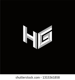HG Logo Letter initial Designs Templete