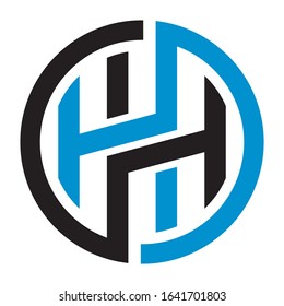 HH creative design for technology company logo design