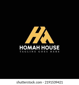 HH creative letter logo with a gaming look