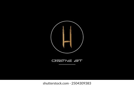 HH, H abstract letters logo monogram