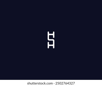 HH HSH icon logo design template vector