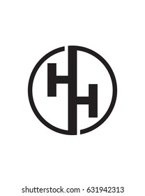 Hh Initials Logo Stock Vector (Royalty Free) 631942313 | Shutterstock