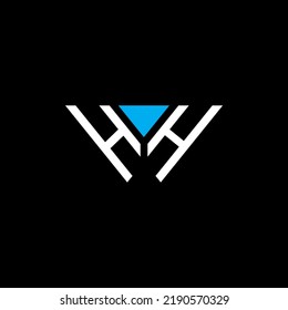 HH letter logo creative design with vector graphic, Abc simple and modern logo design.