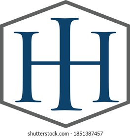 HH Letter Logo Design Template 
