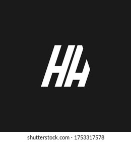 HH Letter logo, initiale HH logotype vektor für Firma