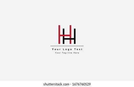 HH or HH letter logo. Unique attractive creative modern initial HH HH H H initial based letter icon logo