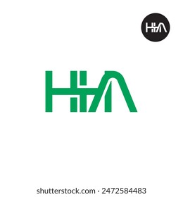 HHA Logo Letter Monogram Design