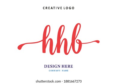 HHB lettering logo is simple, easy to understand and authoritative
