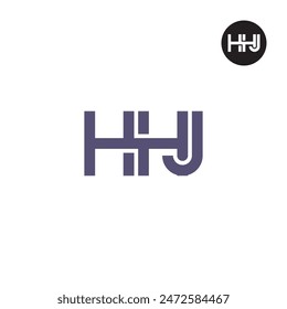 HHJ Logo Letter Monogram Design