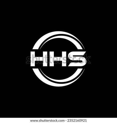 HHS Logo Design, Inspiration for a Unique Identity. Modern Elegance and Creative Design. Watermark Your Success with the Striking this Logo.